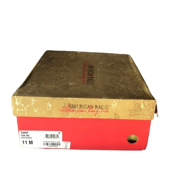 American Rag Women's Tori Fabric Pointed Toe Ankle Fashion Boots Brown Size 11 M - Picture 10 of 12